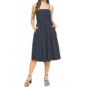 NEW PINCH aspen dress in navy
